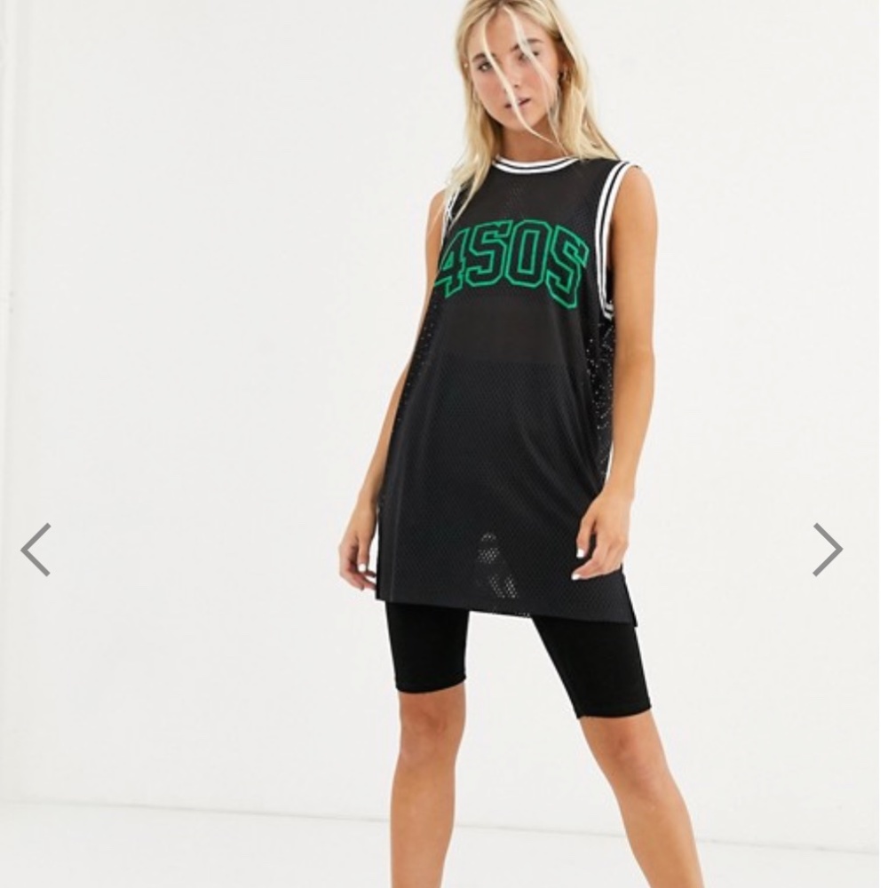 ASOS 4505 long line basketball tank